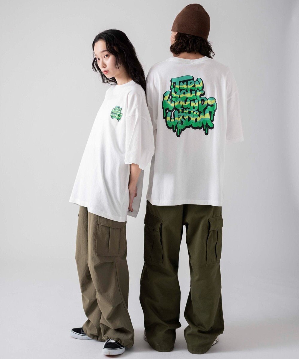 WEGO 【ユニセックス着用ITEM/SMLサイズ/手洗い可】アソートグラフィックT 