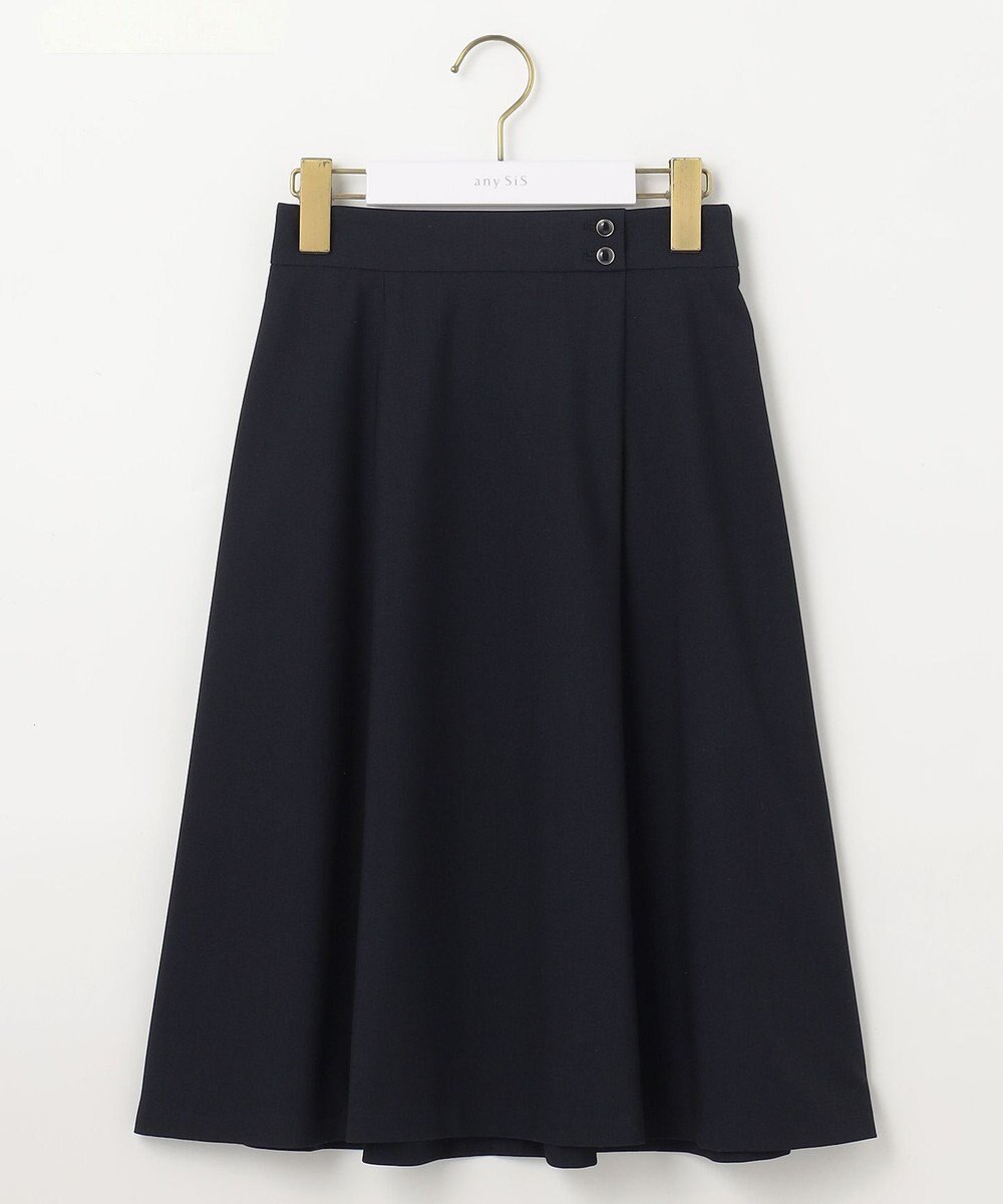 ANY SIS S 【低身長企画】ライトドビー スカート 