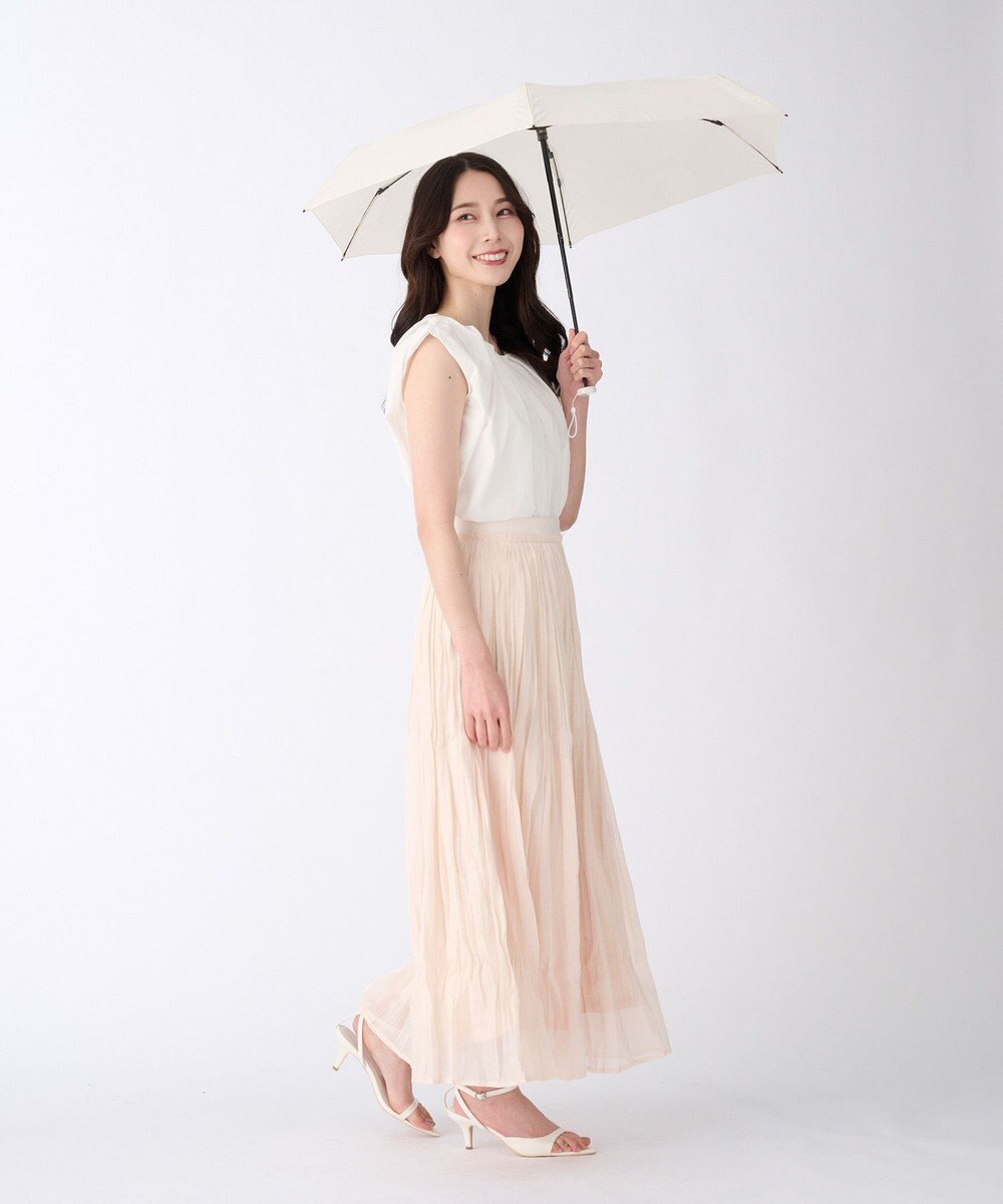 MOONBAT 【3秒でたためる傘/コンパクト】urawaza 小町(ウラワザ コマチ)  折りたたみ傘 無地 50cm 