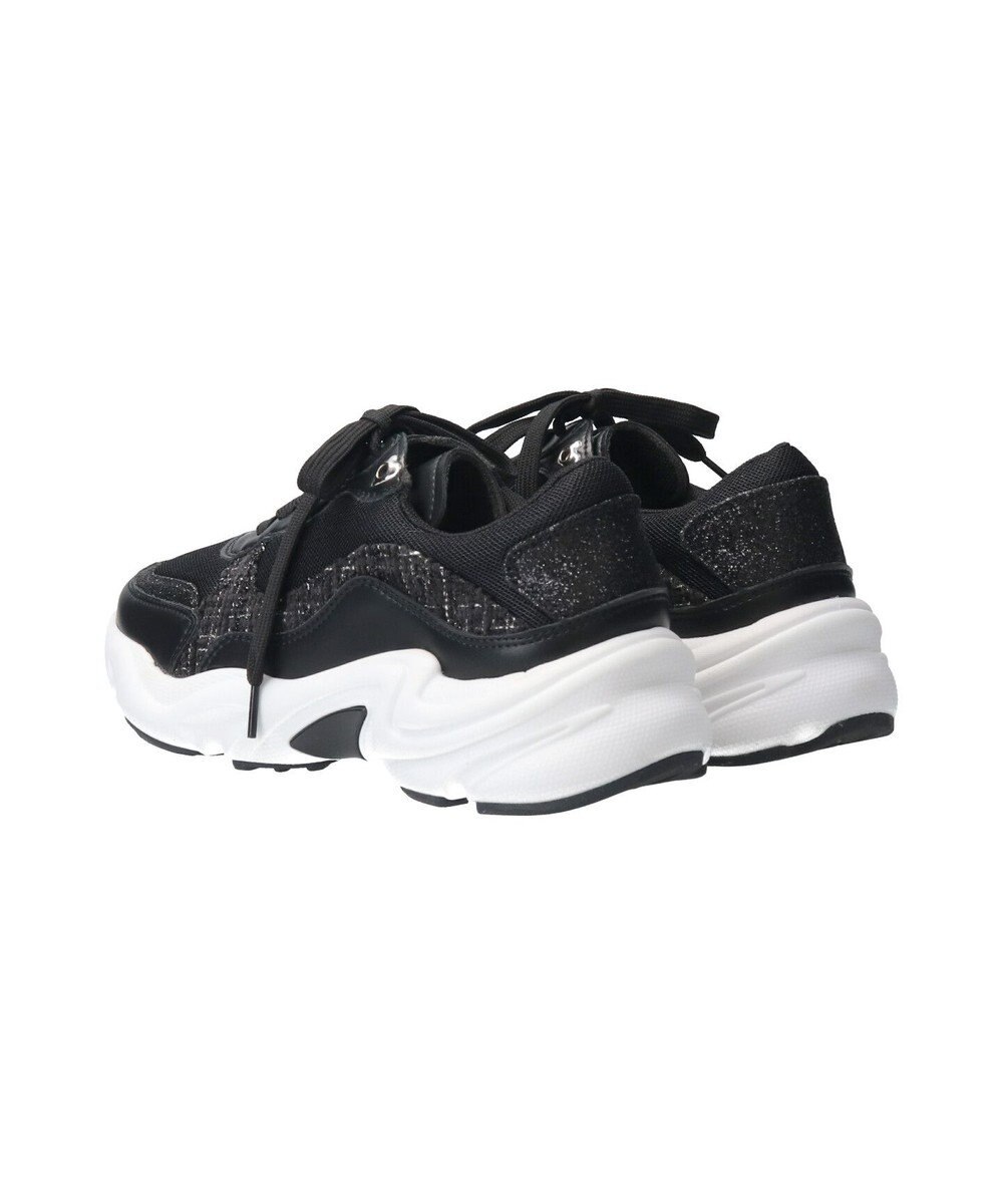 Bridget Birkin 【Bridget Birkin】ラメツイードコンビスニーカー 