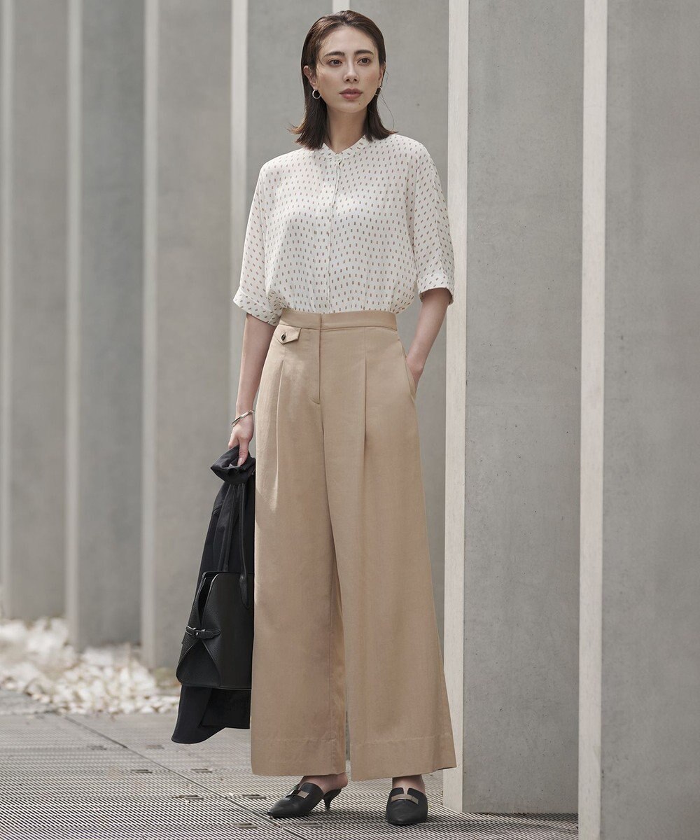 ICB 【CLASSY.掲載・A4サイズ収納可】ラウンドボストントート 