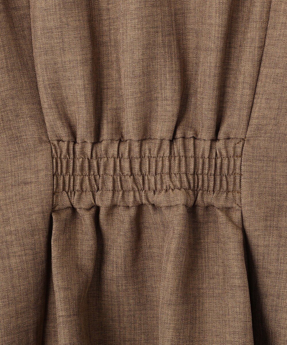 AMERICAN HOLIC 【イージーケア】リネンライクペプラムベスト 