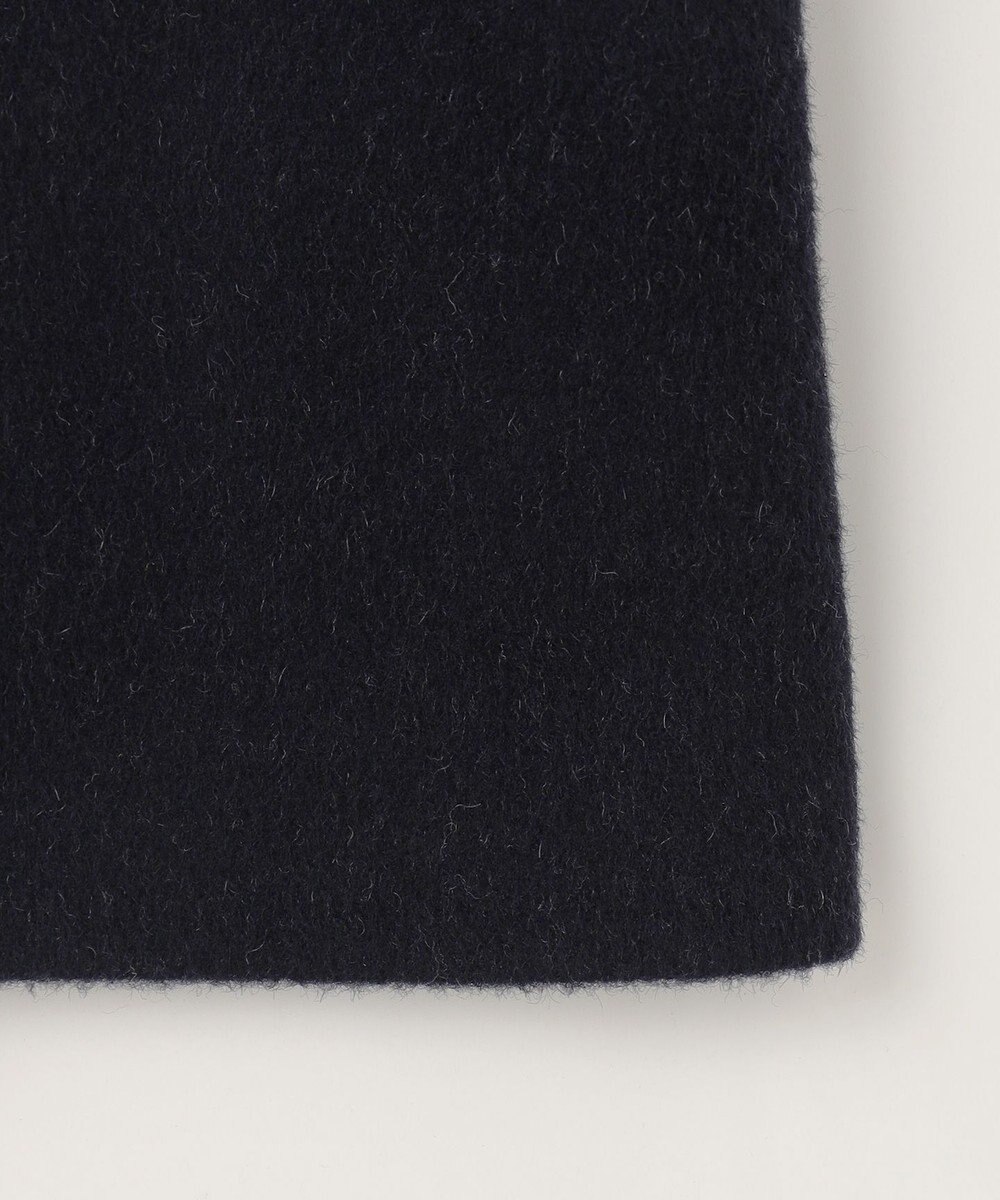 J.PRESS LADIES L ウールナイロンリバーチェック フード付き コート 