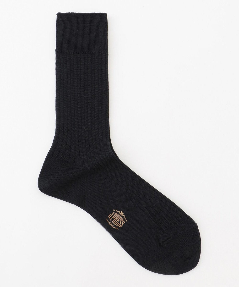 J.PRESS MEN 【カジュアル】ウールリブソックス 