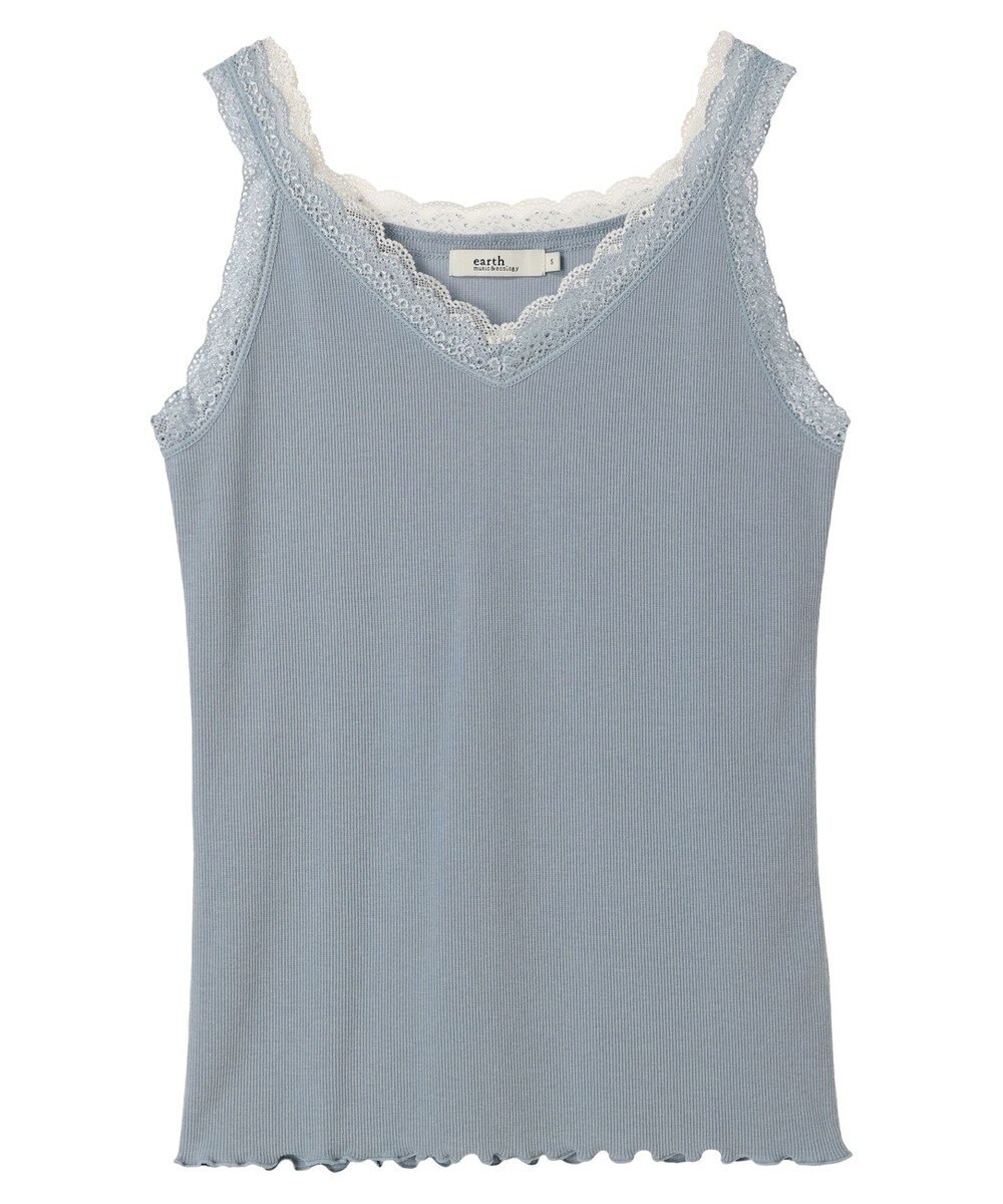 earth music&ecology ダブルレースタンクトップ 