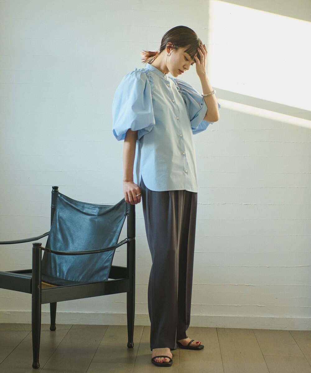 #Newans 【ANSWER for フォトジェニックスタイル】バルーンスリーブブラウス 