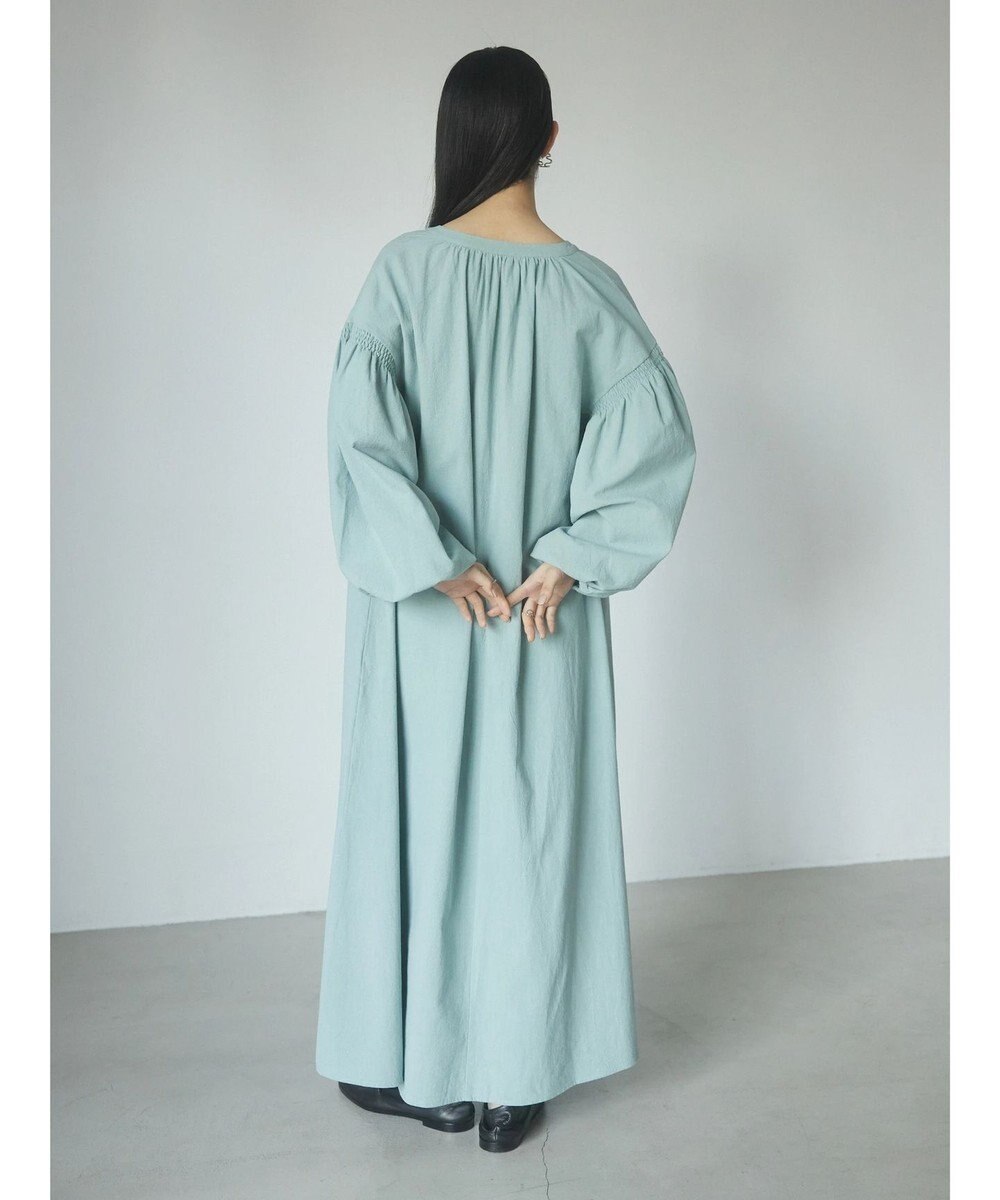 Green Parks ａ．袖ギャザーボリュームワンピース 