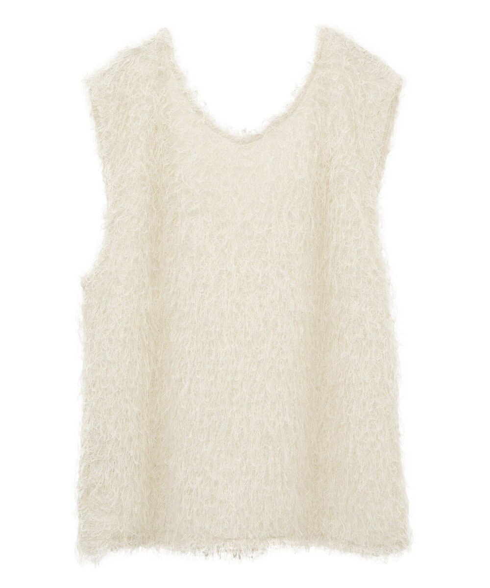 earth music&ecology ふさふさベスト 