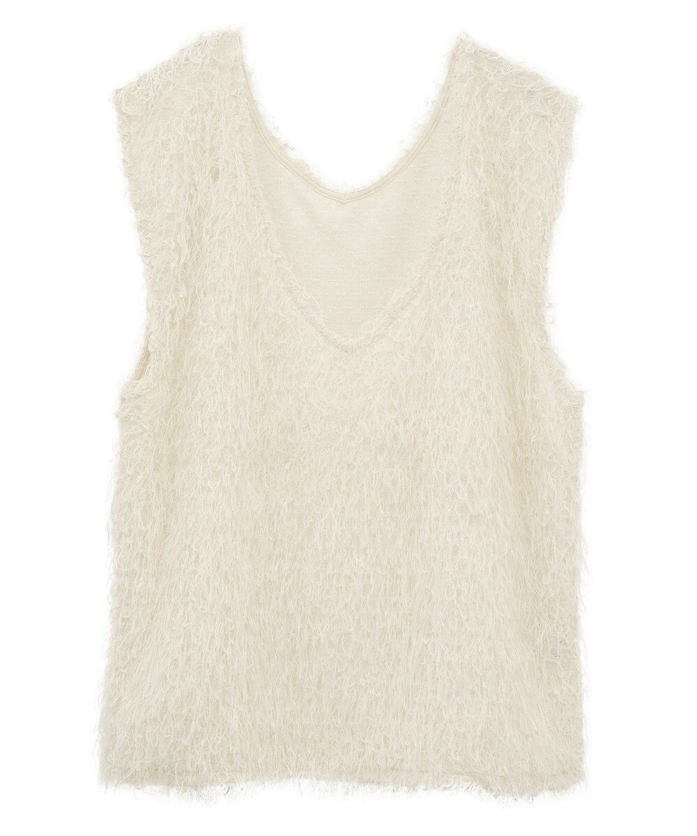 earth music&ecology ふさふさベスト 