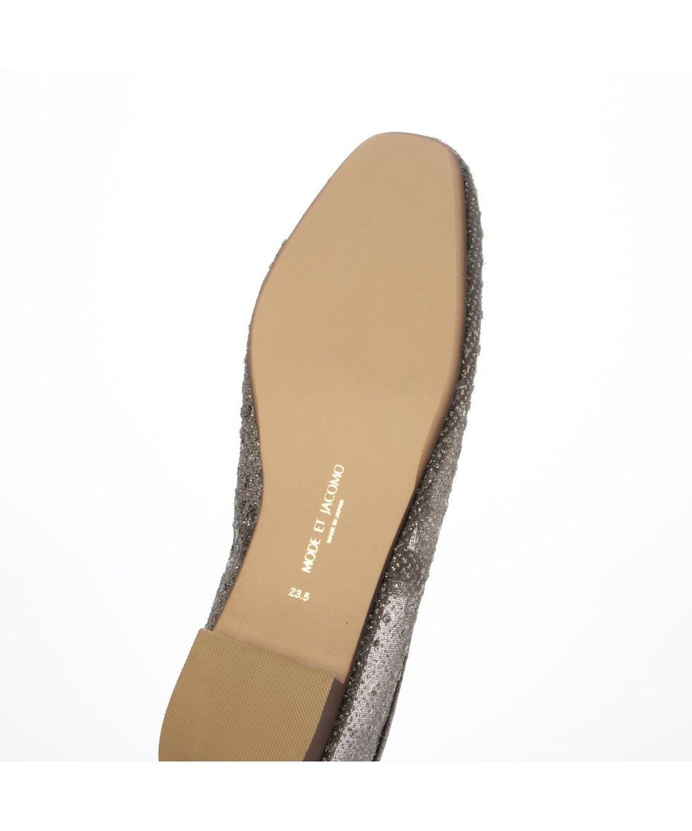 MODE ET JACOMO <MODE ET JACOMO>ストラップチュールフラットパンプス 
