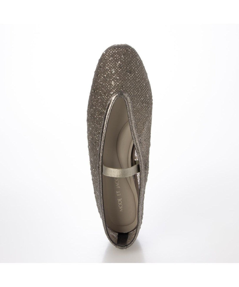 MODE ET JACOMO <MODE ET JACOMO>ストラップチュールフラットパンプス 