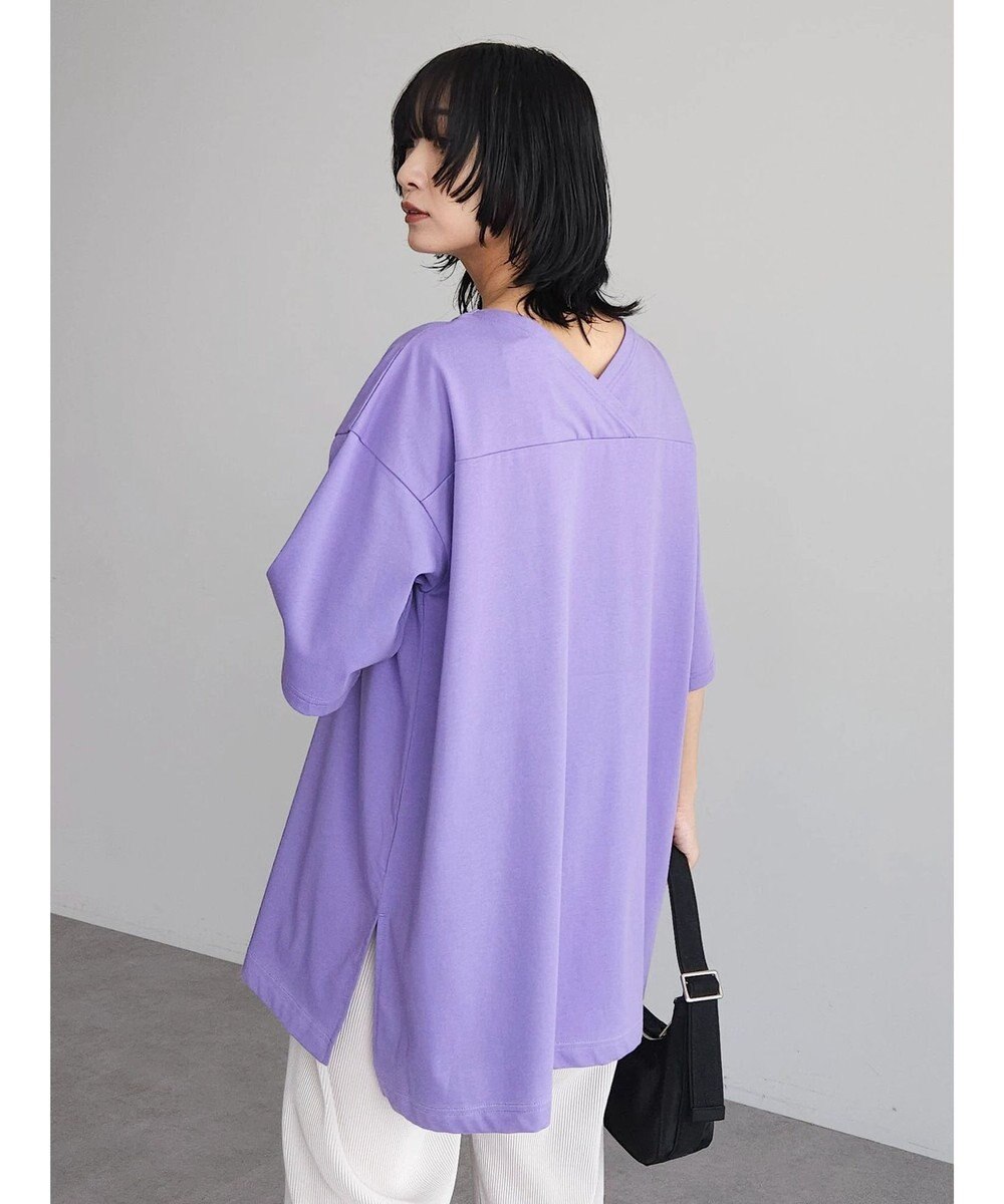 Green Parks 冷っとすずやか　バックカシュクールチュニック 