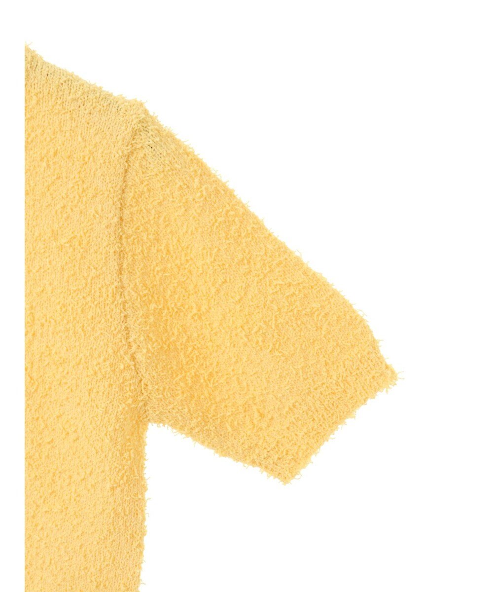 earth music&ecology ツイストブークレ半袖プルオーバー 