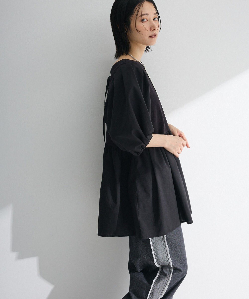 Green Parks ・ＥＬＥＮＣＡＲＥ　ＤＵＥ　２ｗａｙボリュームチュニック 