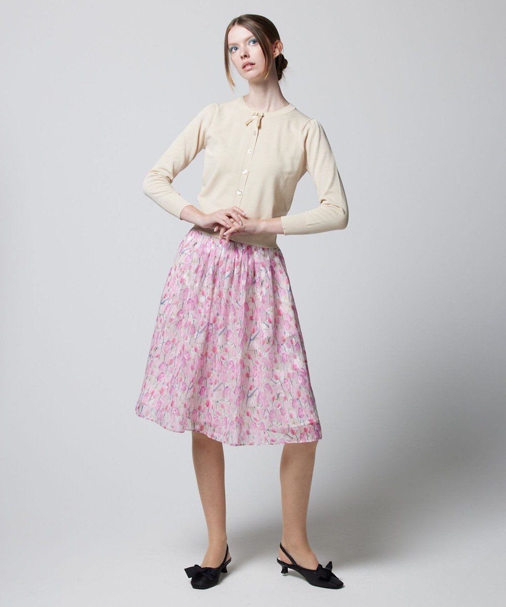 TOCCA 【洗える】BOW TIE KNIT カーディガン 