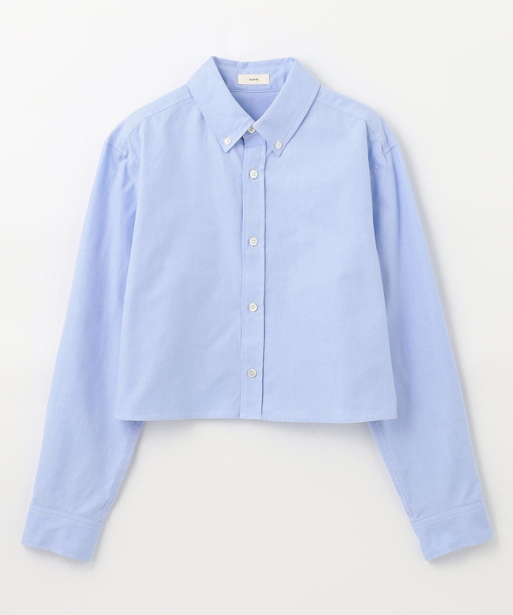 NAVE 【Nave　洗える】クロップド シャツ 