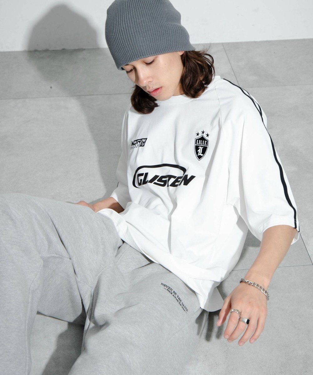 WEGO 【ユニセックス着用ITEM/MLサイズ展開】ゲームロゴスリーブラインT 