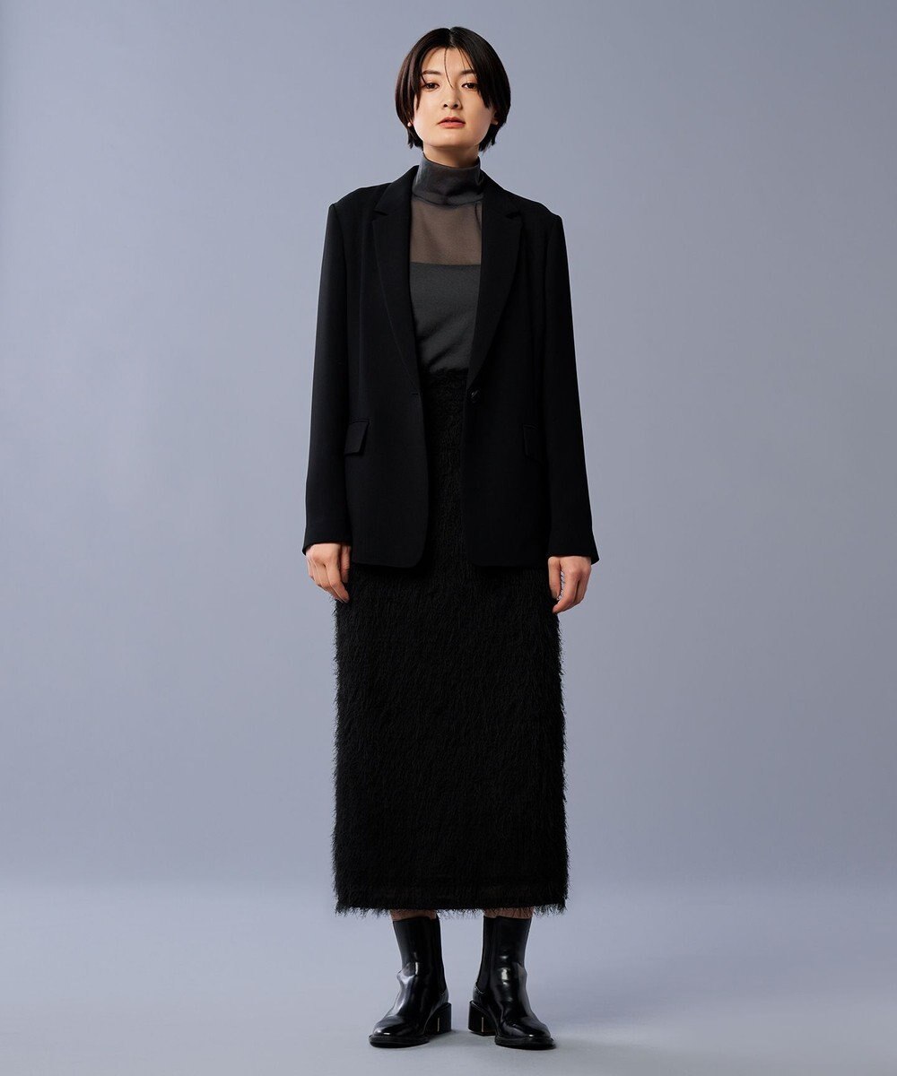 uncrave 【手洗い可】フリンジ ジャガード スカート（uncrave STANDARD） 