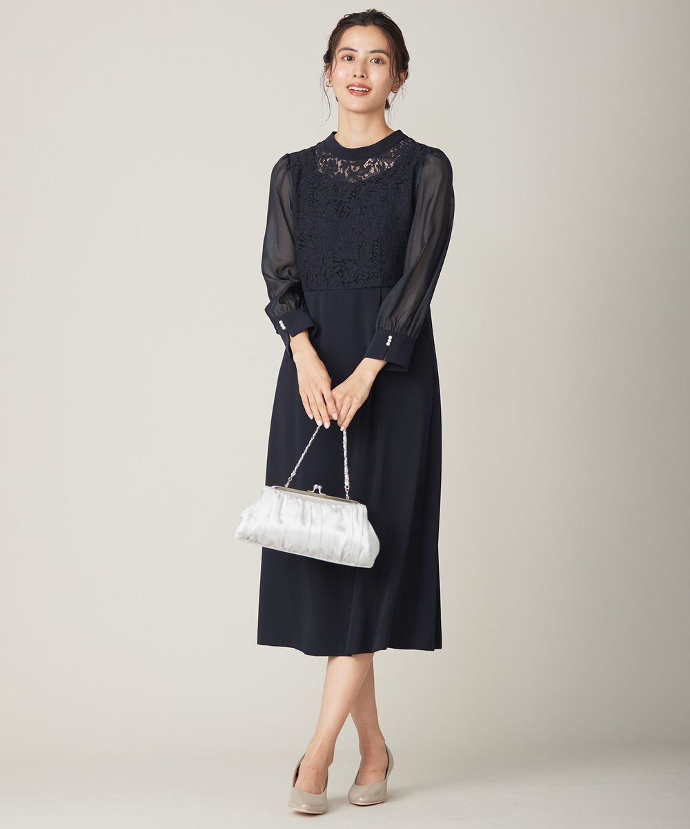 ANY SIS 【洗える】Nobleコンビ ドレス 