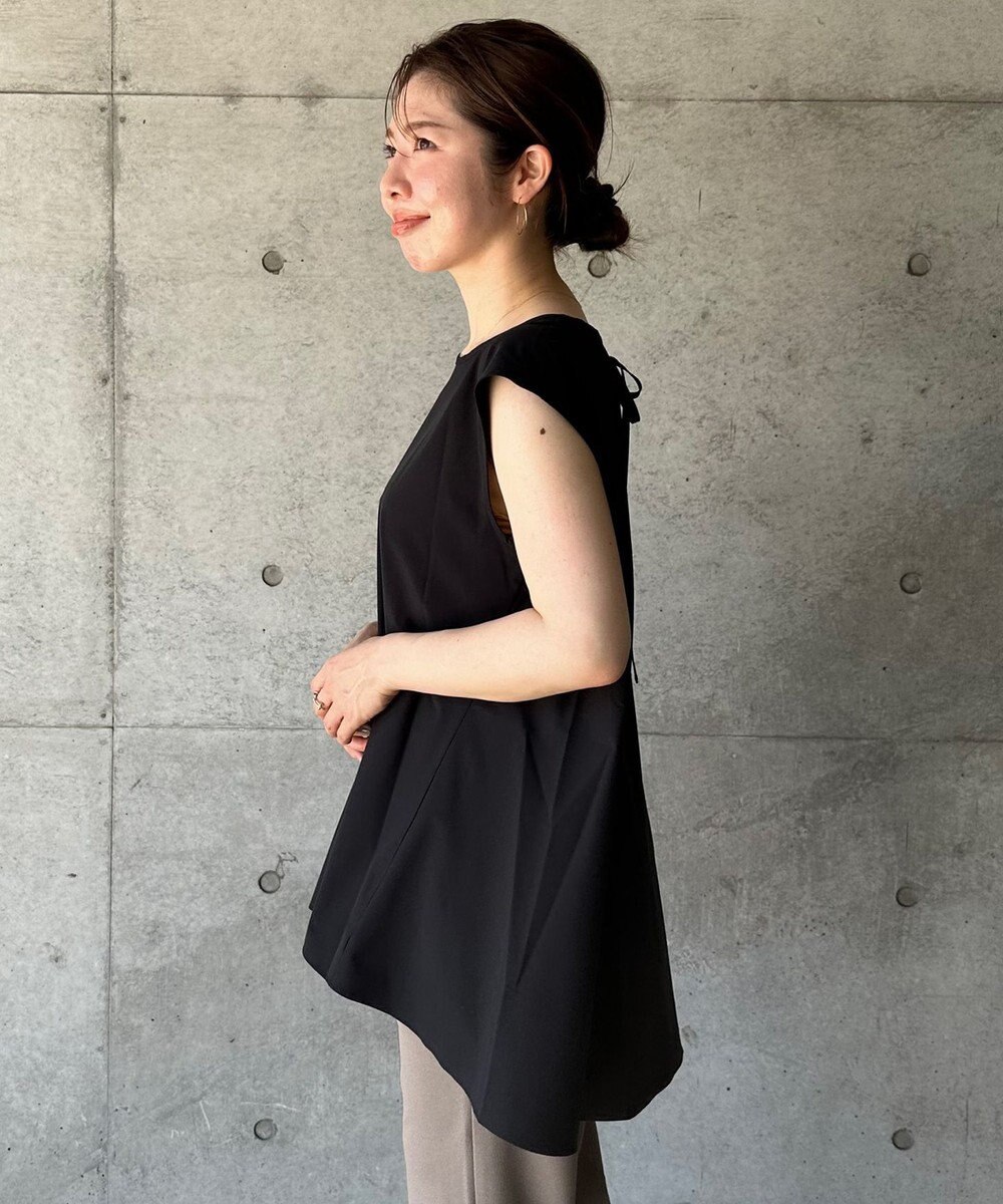 UNFILO 【撥水/ストレッチ/軽量】マジカル機能 ブラウス 