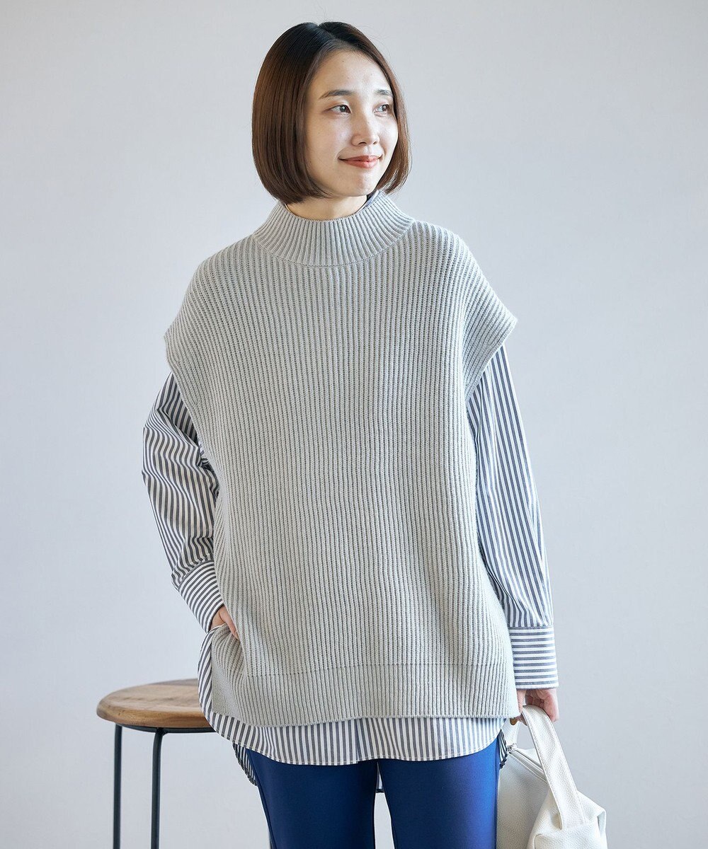 UNFILO 畔ニットベスト 