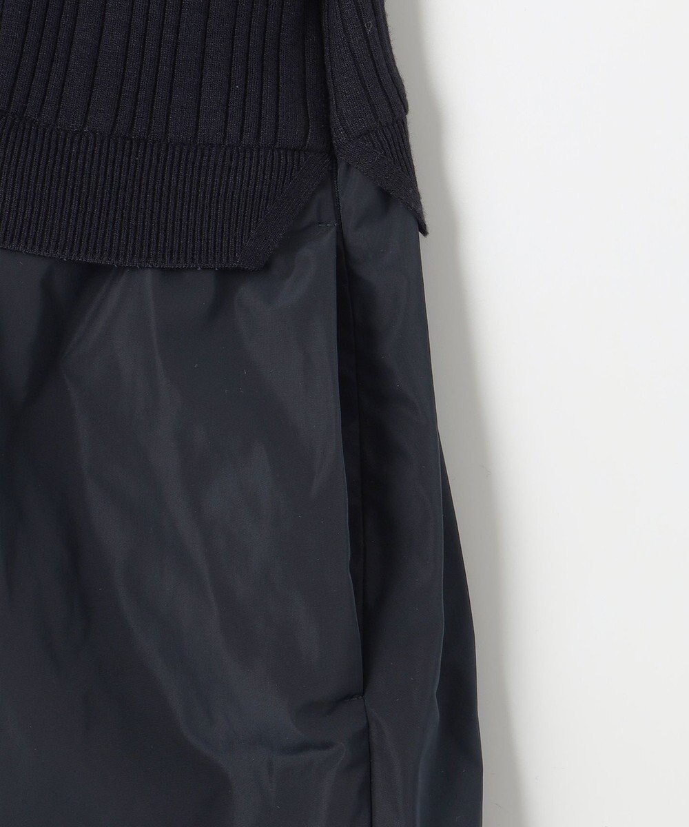 J.PRESS LADIES 【WEB限定・洗える】ニット コンビ ワンピース 