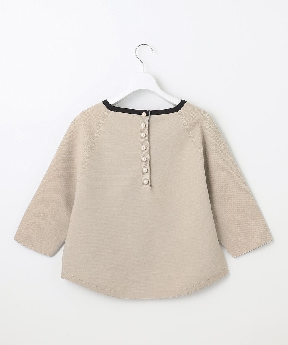 自由区 L 【洗える】ポリエステルホールガーメントプルオーバー ニット 