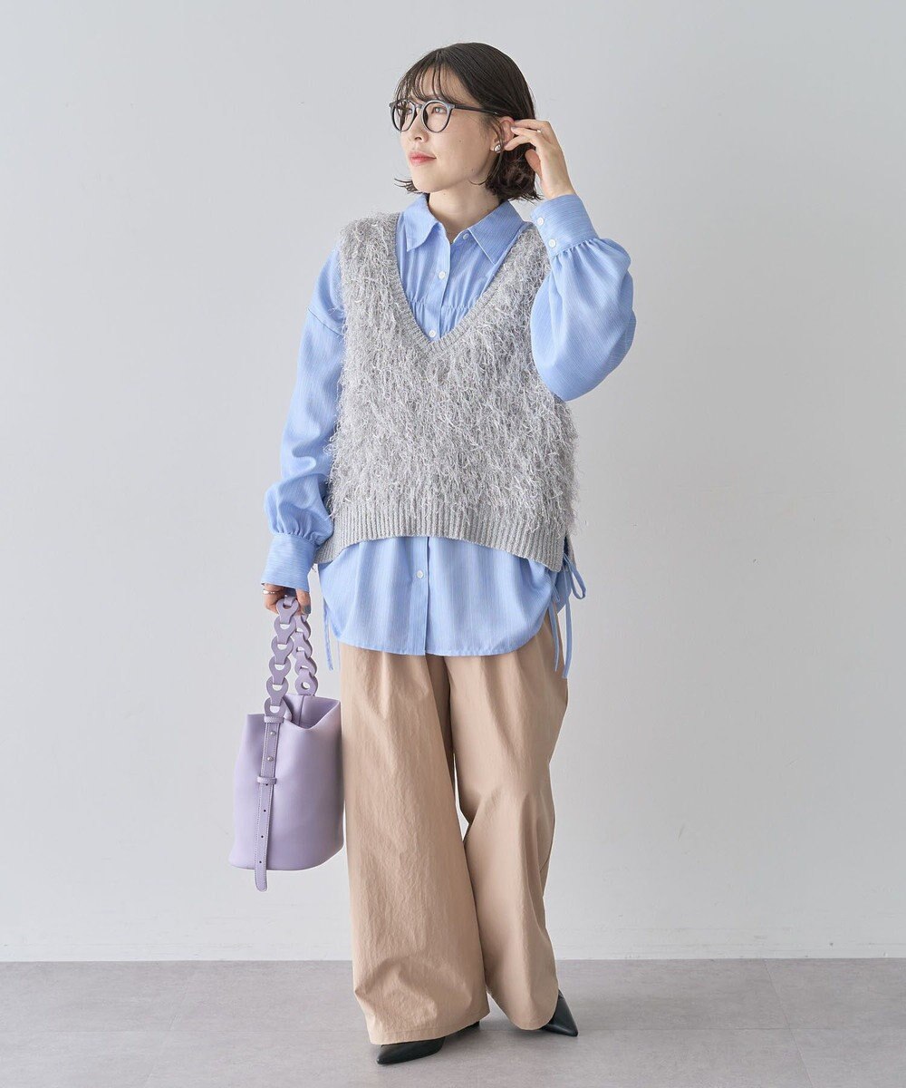 Green Parks 脇シャーリングシャツ 