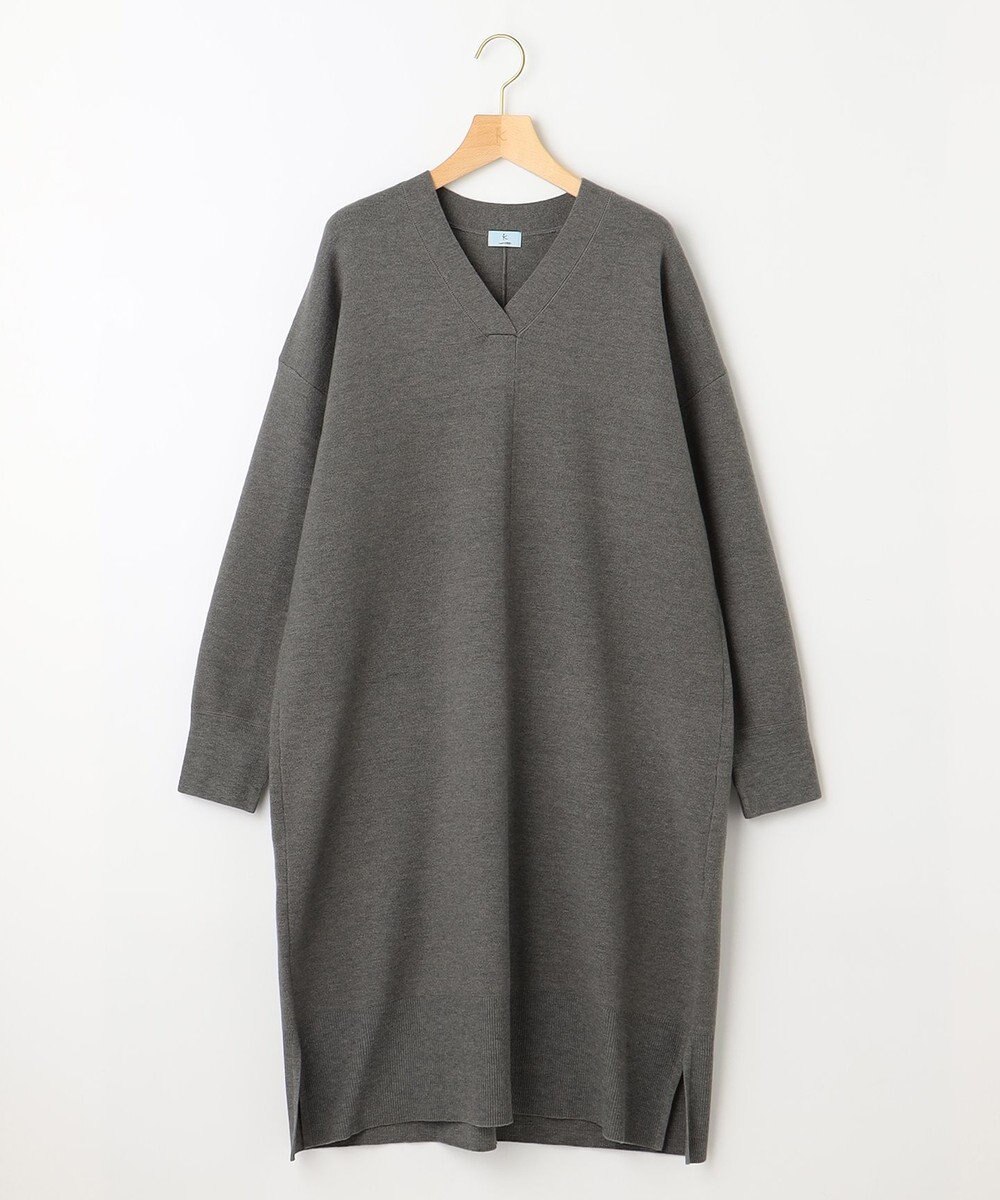 組曲 Aラインリラクシーニット ワンピース 