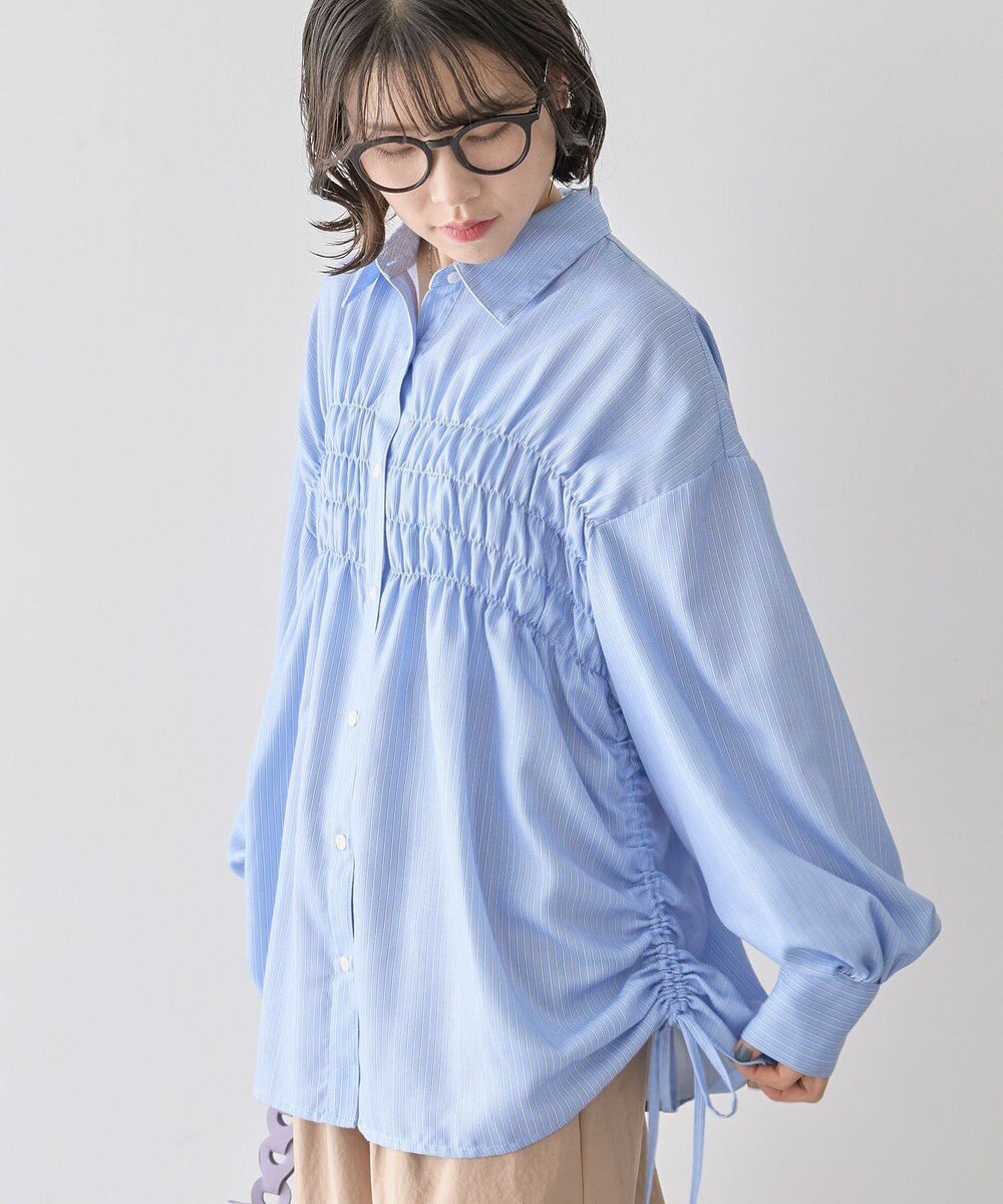 Green Parks 脇シャーリングシャツ 