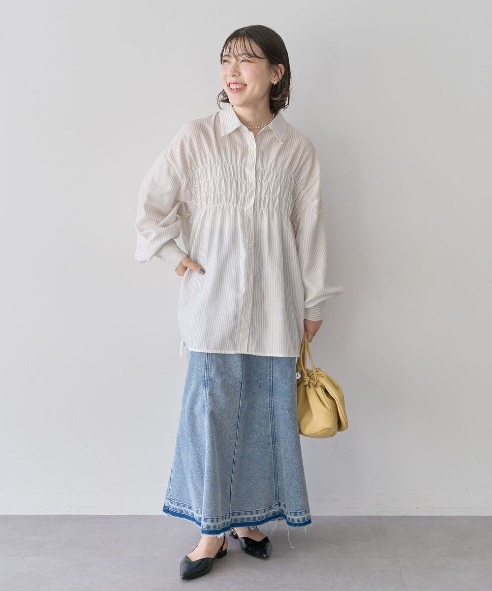 Green Parks 脇シャーリングシャツ 