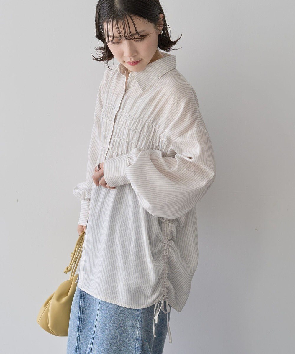 Green Parks 脇シャーリングシャツ 