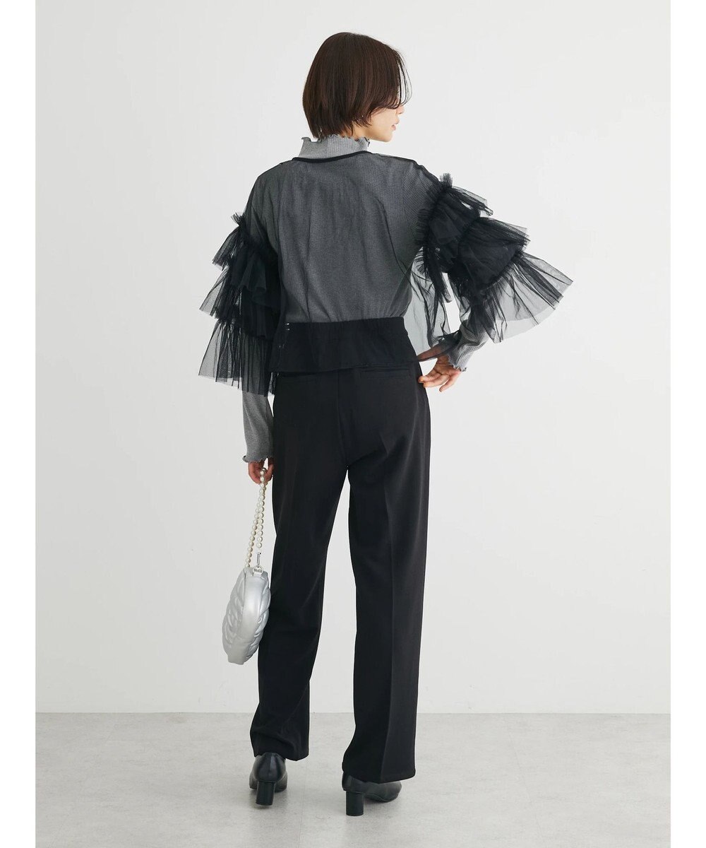 Green Parks ・ＥＬＥＮＣＡＲＥ　ＤＵＥ　２ｗａｙチュールブラウス 