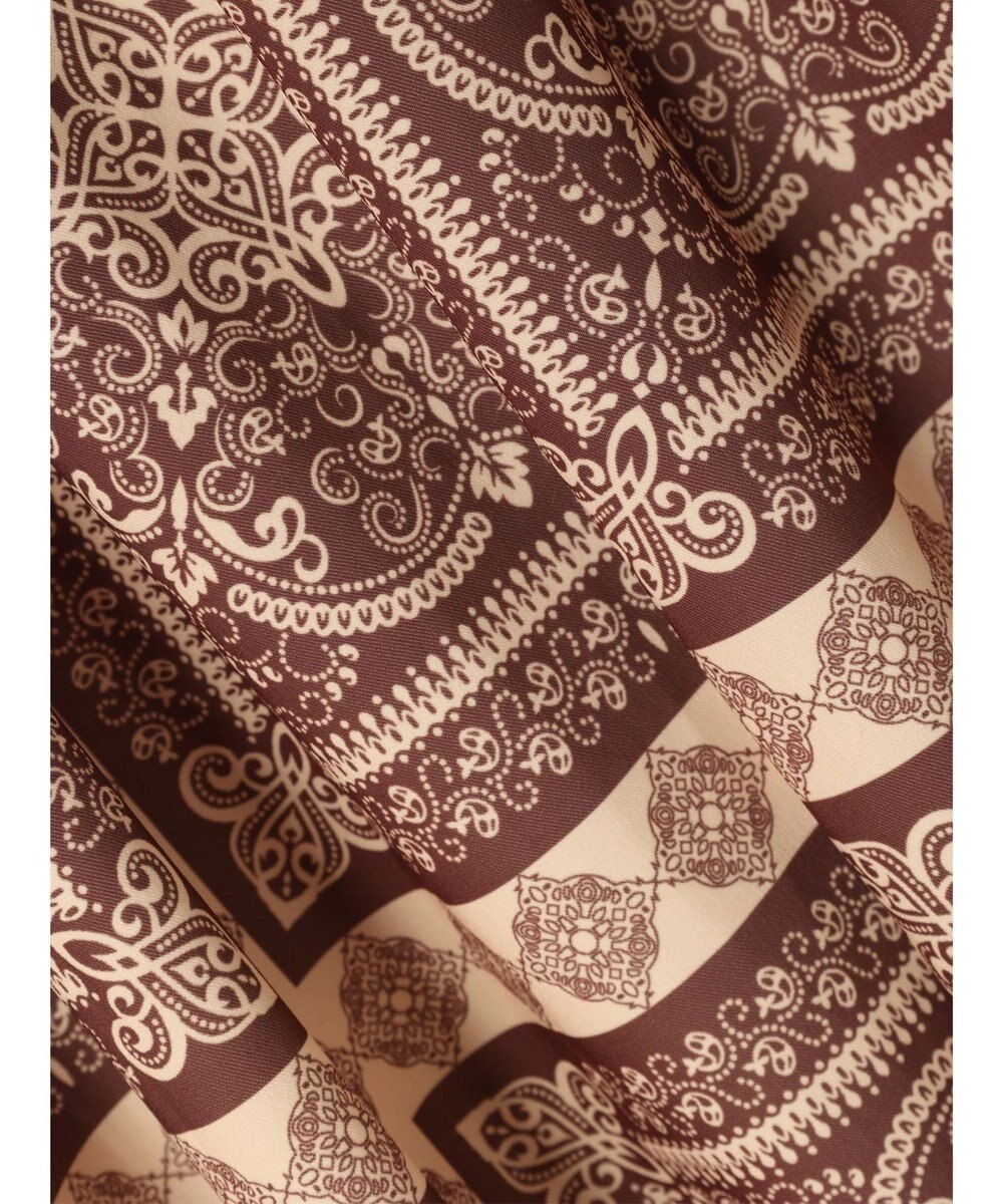 Green Parks ■ＥＳＣＡＲ　スカーフパネルｐｔギャザースカート 