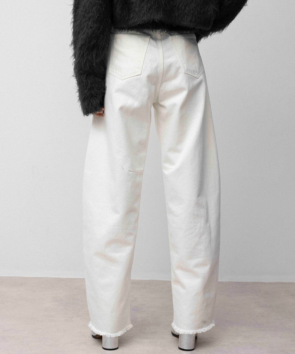 NAVE 【×NAVE】SERGE de bleu × NAVE カーブワイドデニム 