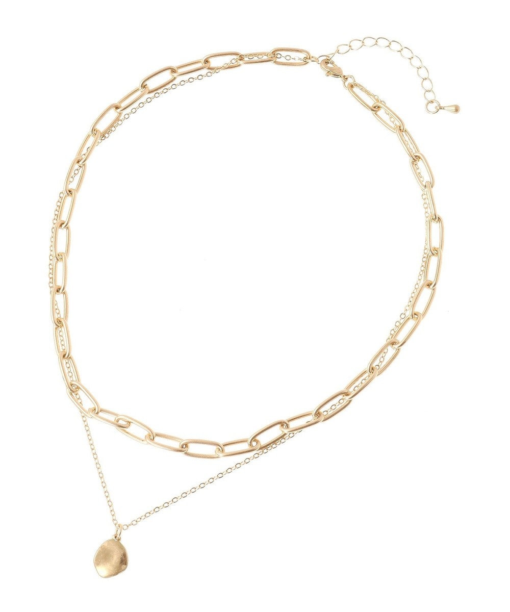 AMERICAN HOLIC 2連ドロップトップネックレス 