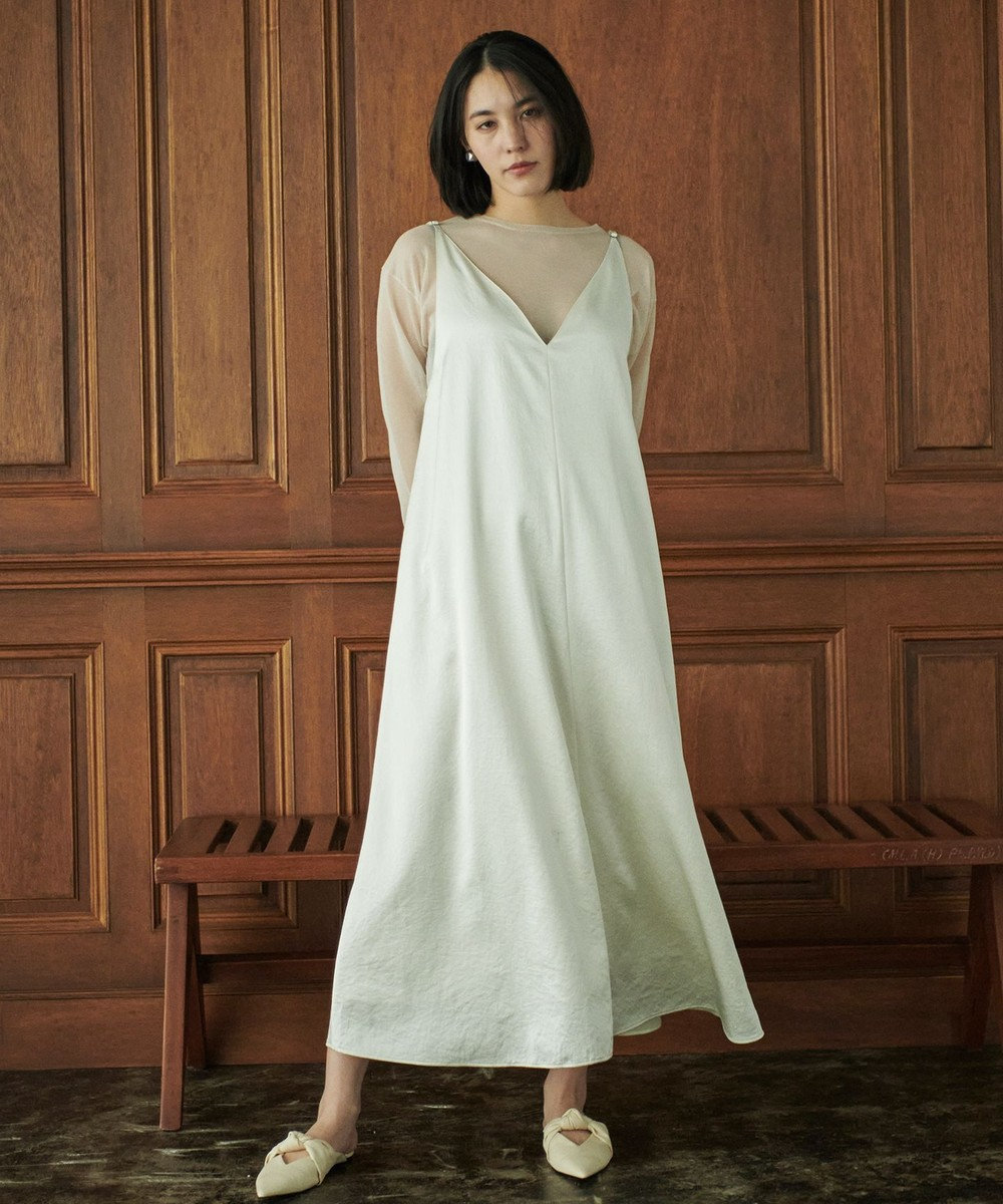 洗える ストレッチサテンキャミソールドレス Newans ファッション通販 公式通販 オンワード クローゼット 洗える ストレッチサテンキャミソールドレス Newans ファッション通販 公式通販 オンワード クローゼット