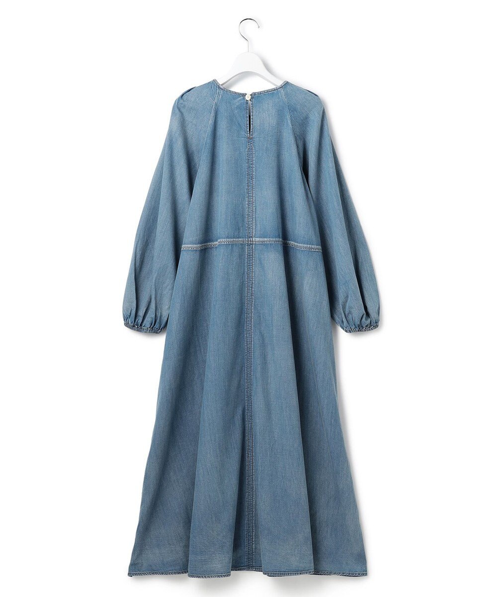 J.PRESS YORK STREET 【WOMEN】デニムダンガリー ワンピース 