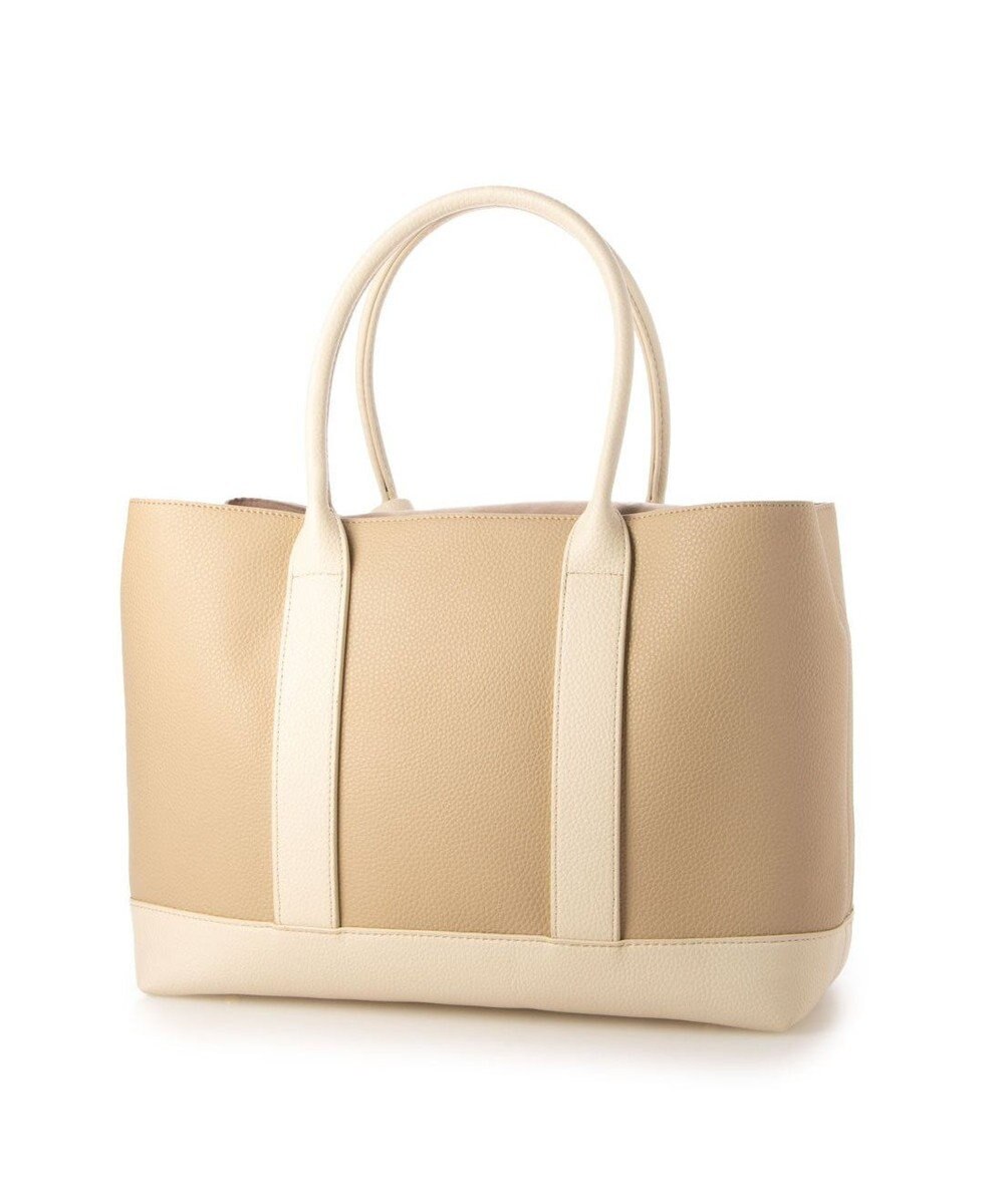 UNBILLION cachecache ショルダー付きパーテーション合成皮革トートL 