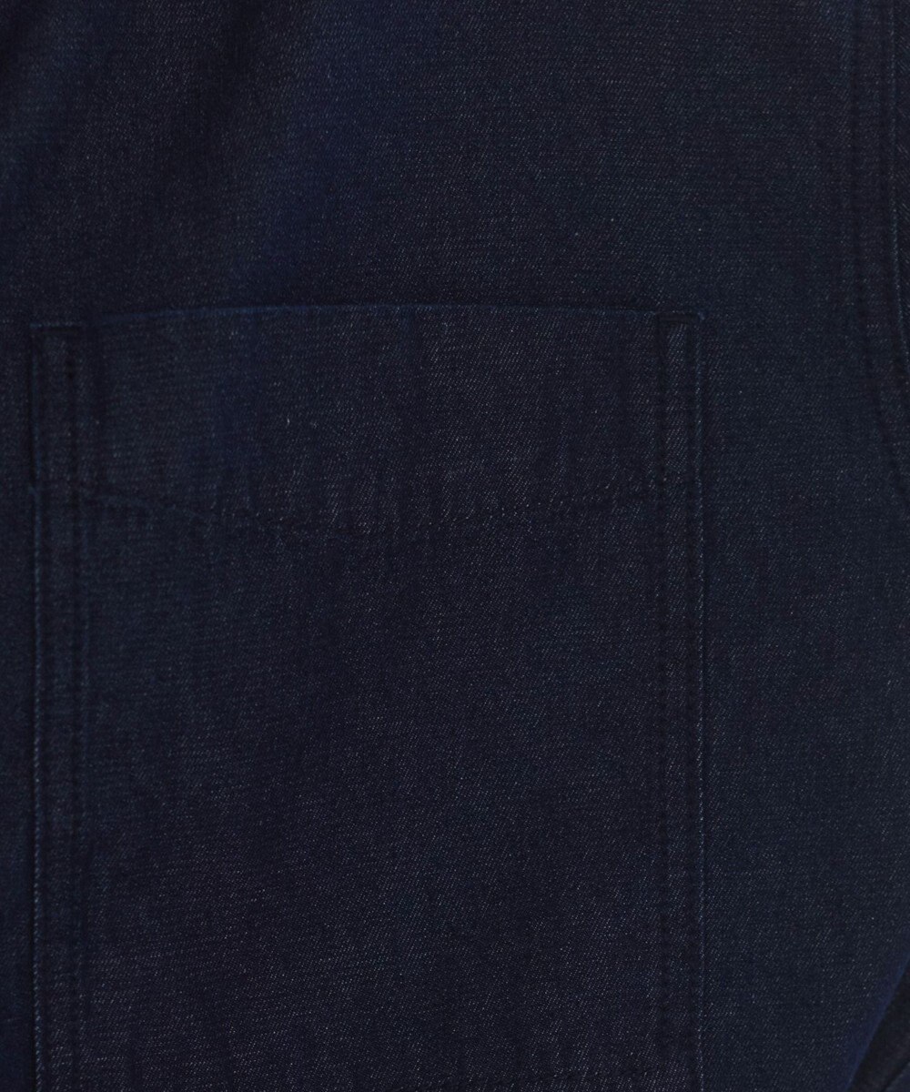 WEGO 【ANGIE VINTAGE】襟が選べる デニム プルオーバー シャツ（バンドカラー/レギュラー） 