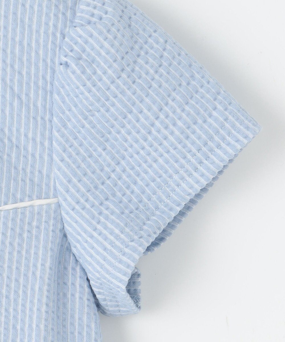 組曲 KIDS 【150-160㎝】サッカーストライプ ワンピース 