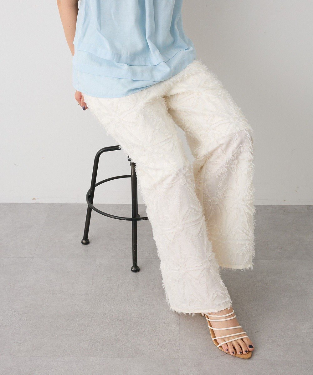 CRAFT STANDARD BOUTIQUE カットジャガードパンツ 