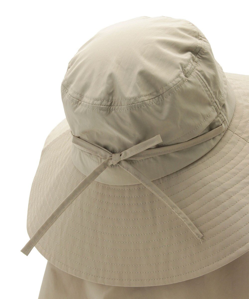 MOONBAT 【遮光100％/UVカット100％】フワクール (Fuwacool)  日差しを完全遮断サファリハット　遮光100　UV100 