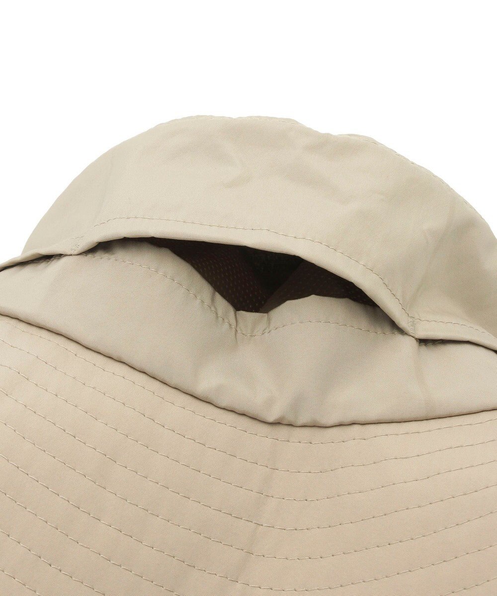 MOONBAT 【遮光100％/UVカット100％】フワクール (Fuwacool)  日差しを完全遮断サファリハット　遮光100　UV100 