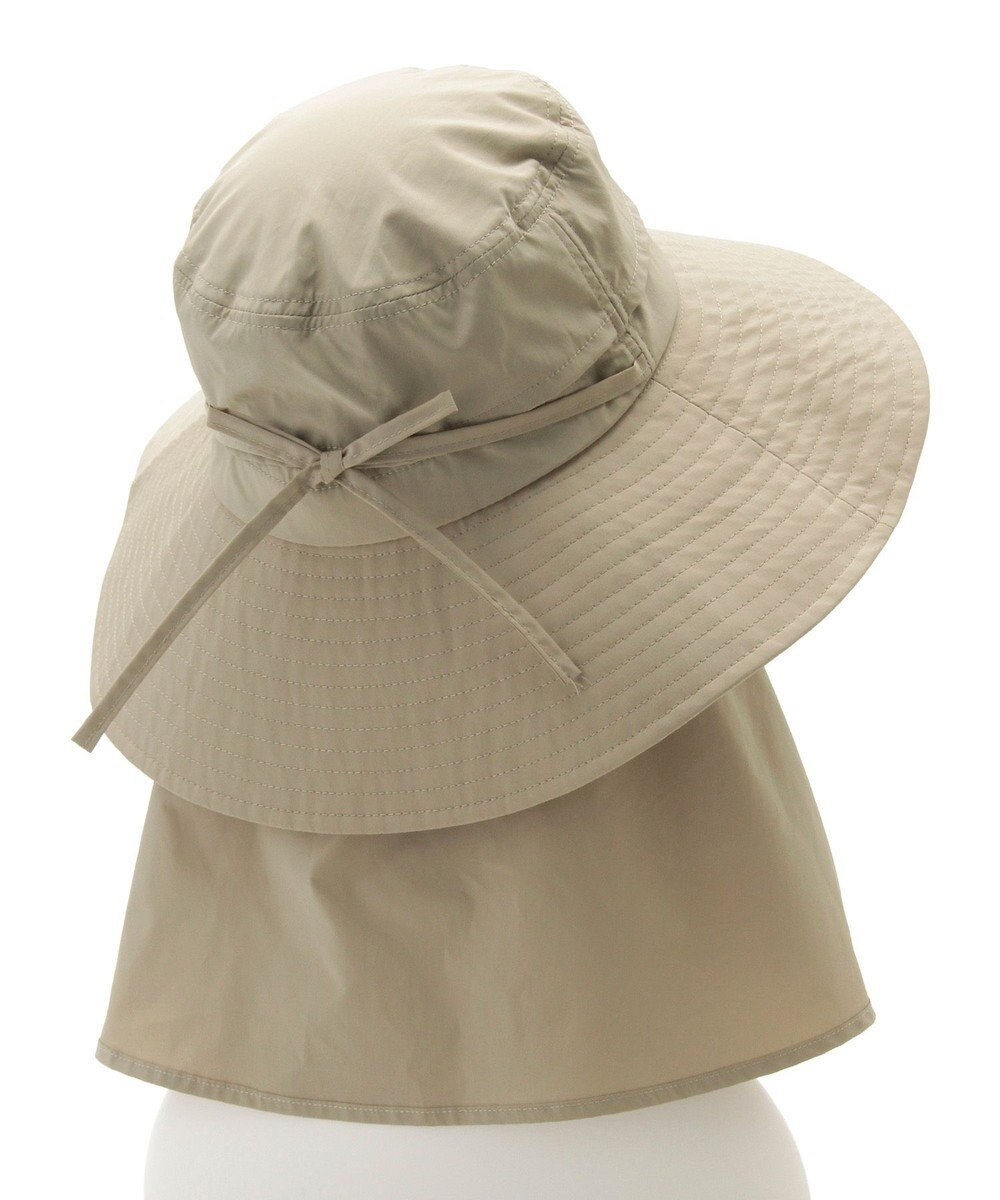 MOONBAT 【遮光100％/UVカット100％】フワクール (Fuwacool)  日差しを完全遮断サファリハット　遮光100　UV100 