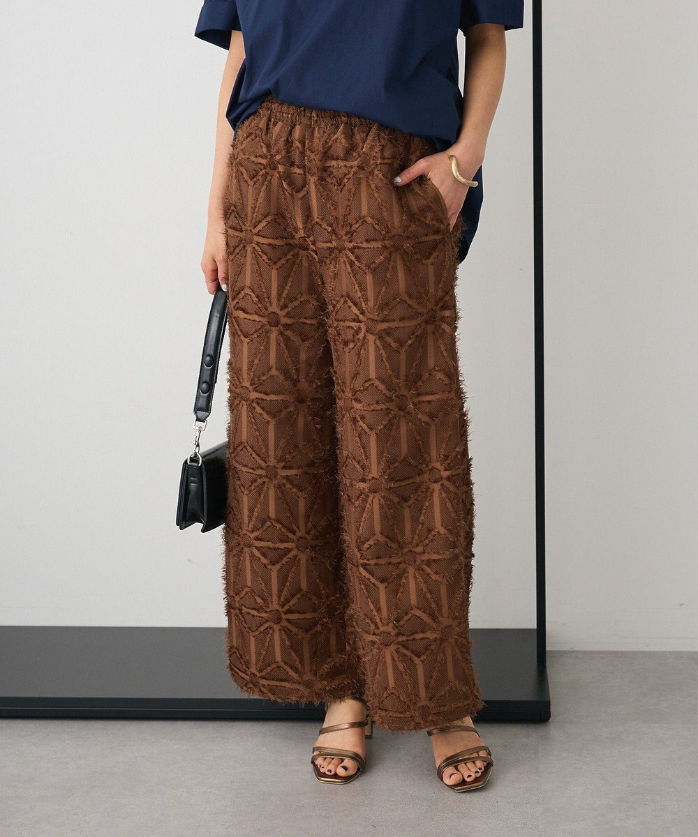 CRAFT STANDARD BOUTIQUE カットジャガードパンツ 