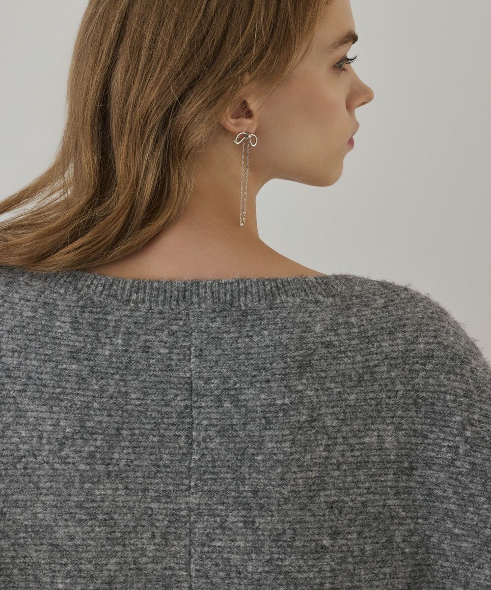 GRACE CONTINENTAL レースドルマンニットトップ 