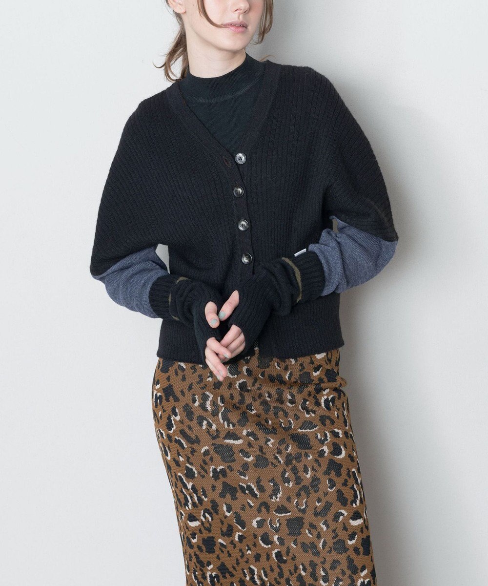 TRICOTE リブカーディガン 