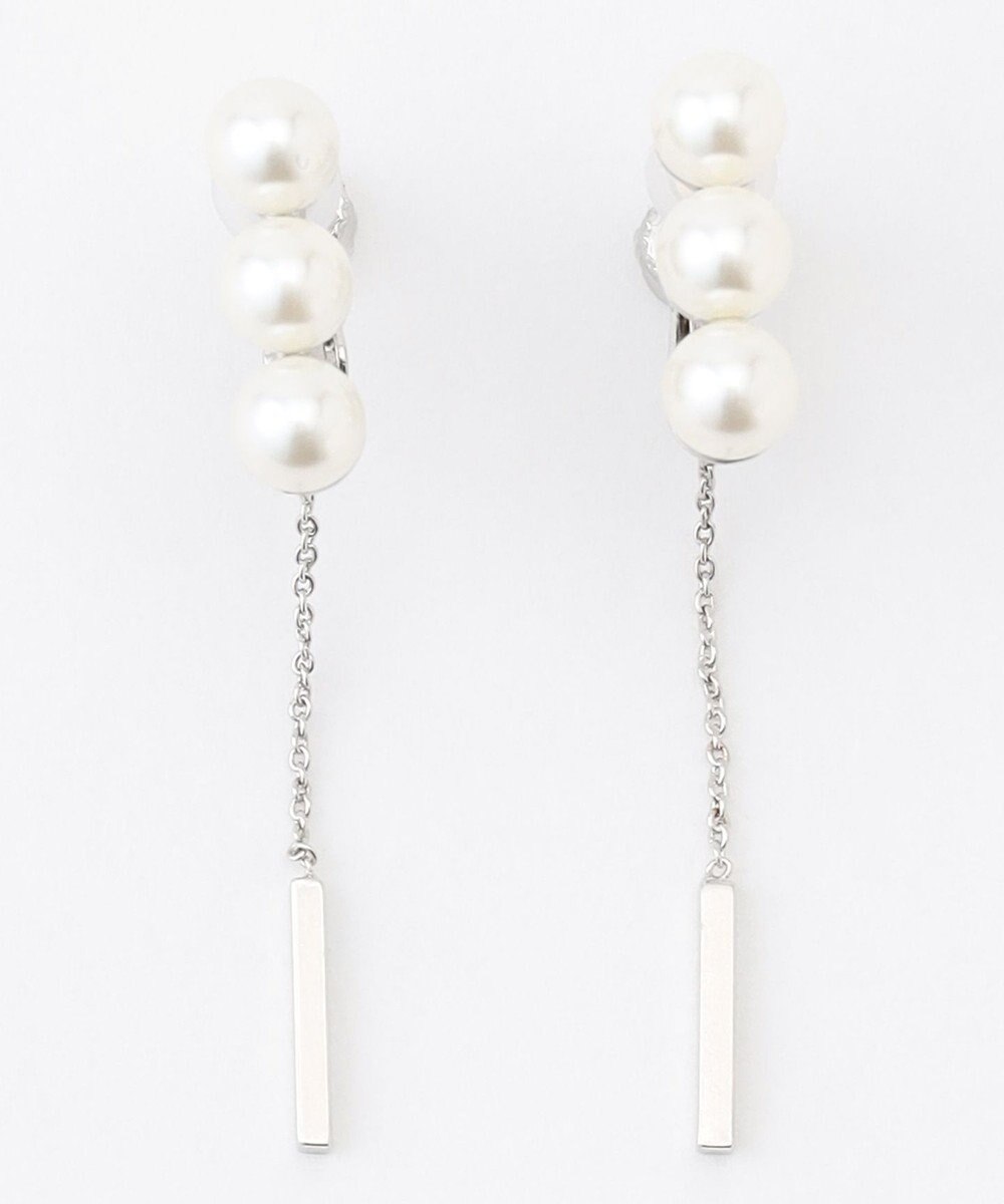 ANY 【WEB限定】パールチェーンイヤリング 