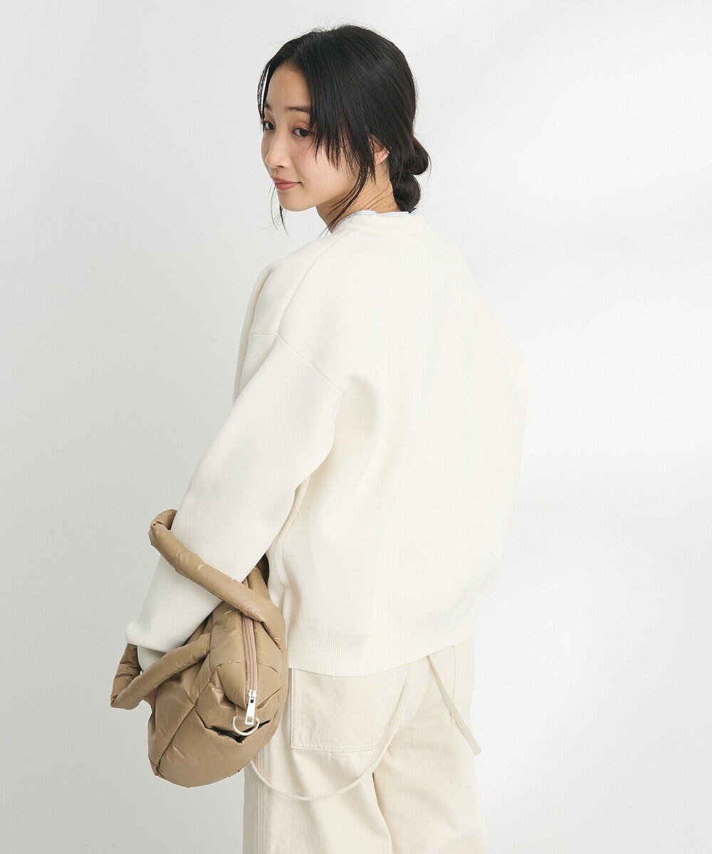 CRAFT STANDARD BOUTIQUE スウェットライクニットプルオーバー 